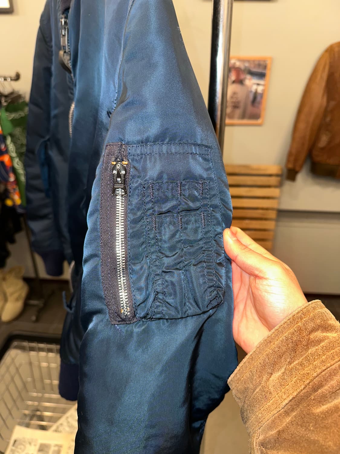 90’s Alpha Industries Ma-1 USA flight  상품이미지7