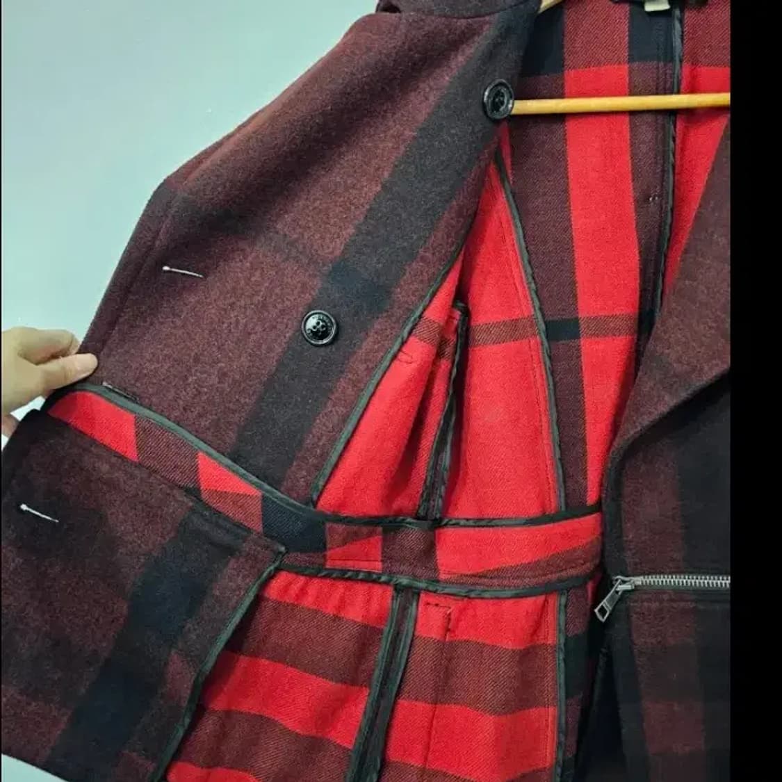 버버리 브릿 모직 자켓 코트 ~55반 상품이미지4