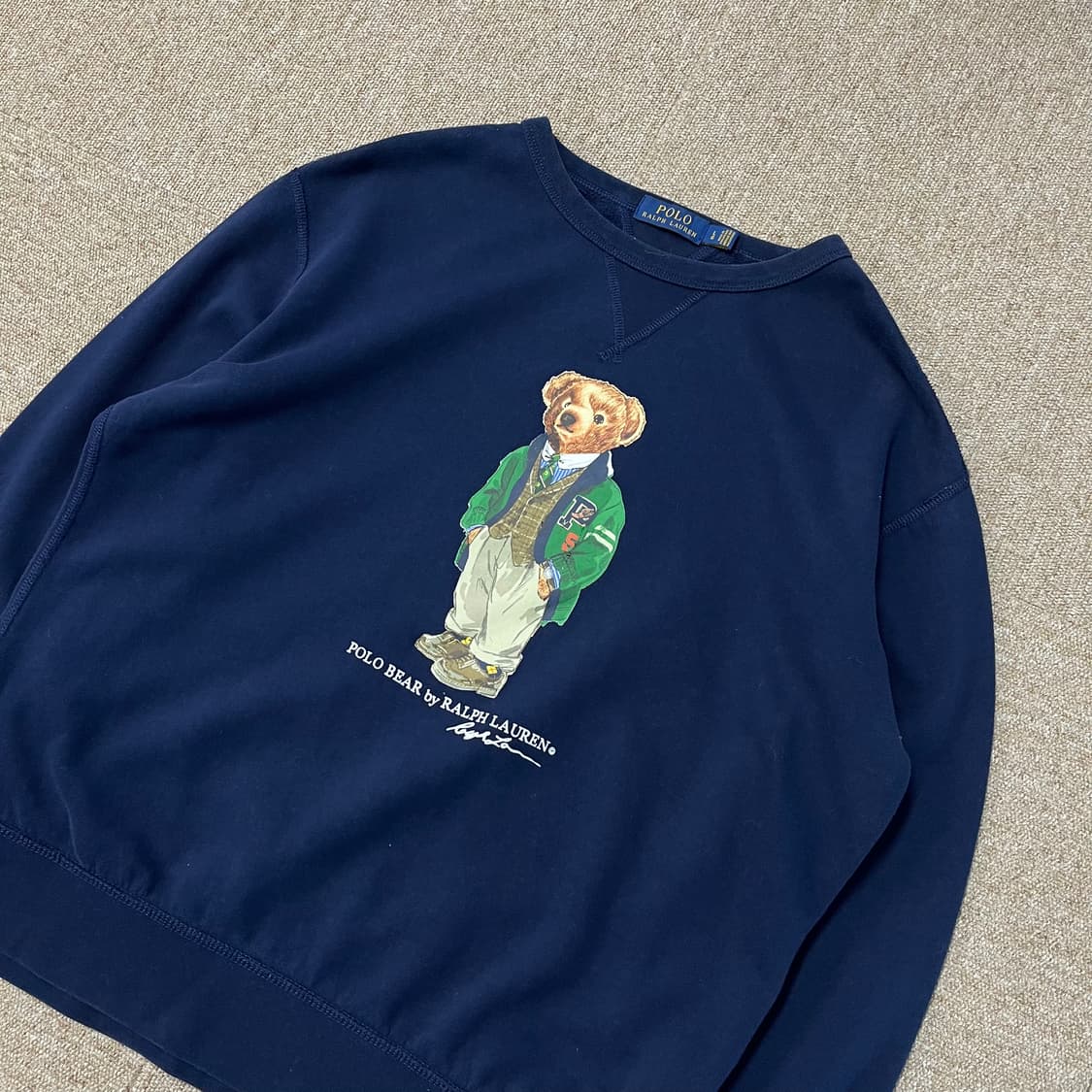 폴로 랄프로렌 베어 맨투맨 상품이미지3