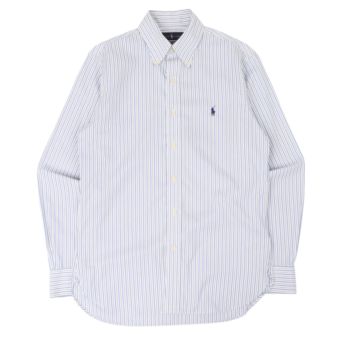 폴로 랄프로렌 스트라이프 이지 케어 커스텀핏 셔츠 상품이미지1