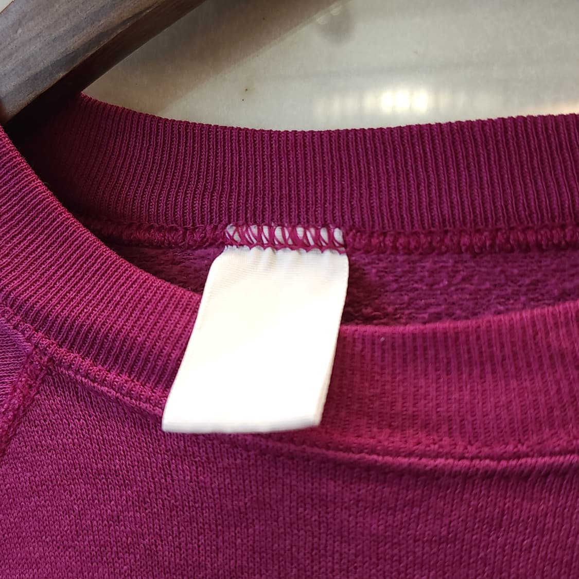 90s 빈티지 스웻셔츠 플레인 스웻셔츠 퍼플 L 상품이미지7
