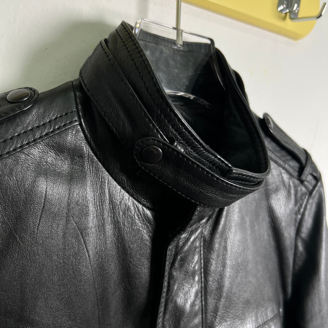 VTG 빈티지 싱글 양가죽 자켓 M 상품이미지7