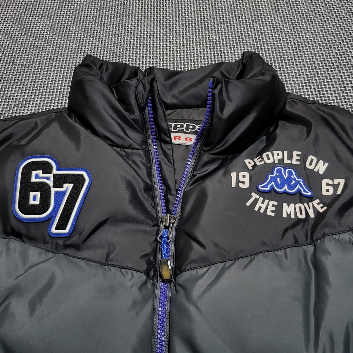 카파 배색 패딩 조끼 베스트 (L) 상품이미지3