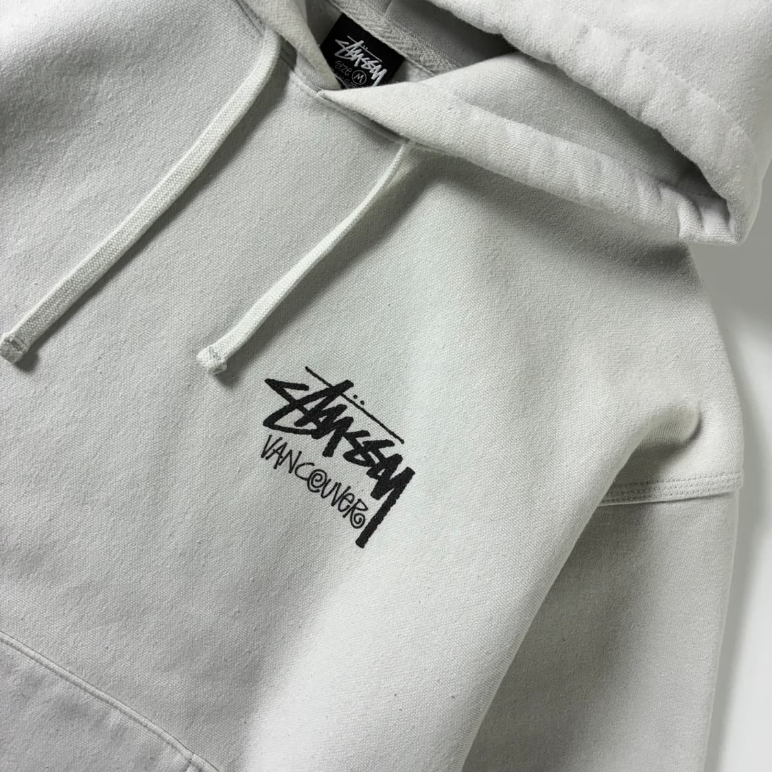 Stussy  스투시 스탁 밴쿠버 애쉬그레이 후드티  상품이미지4