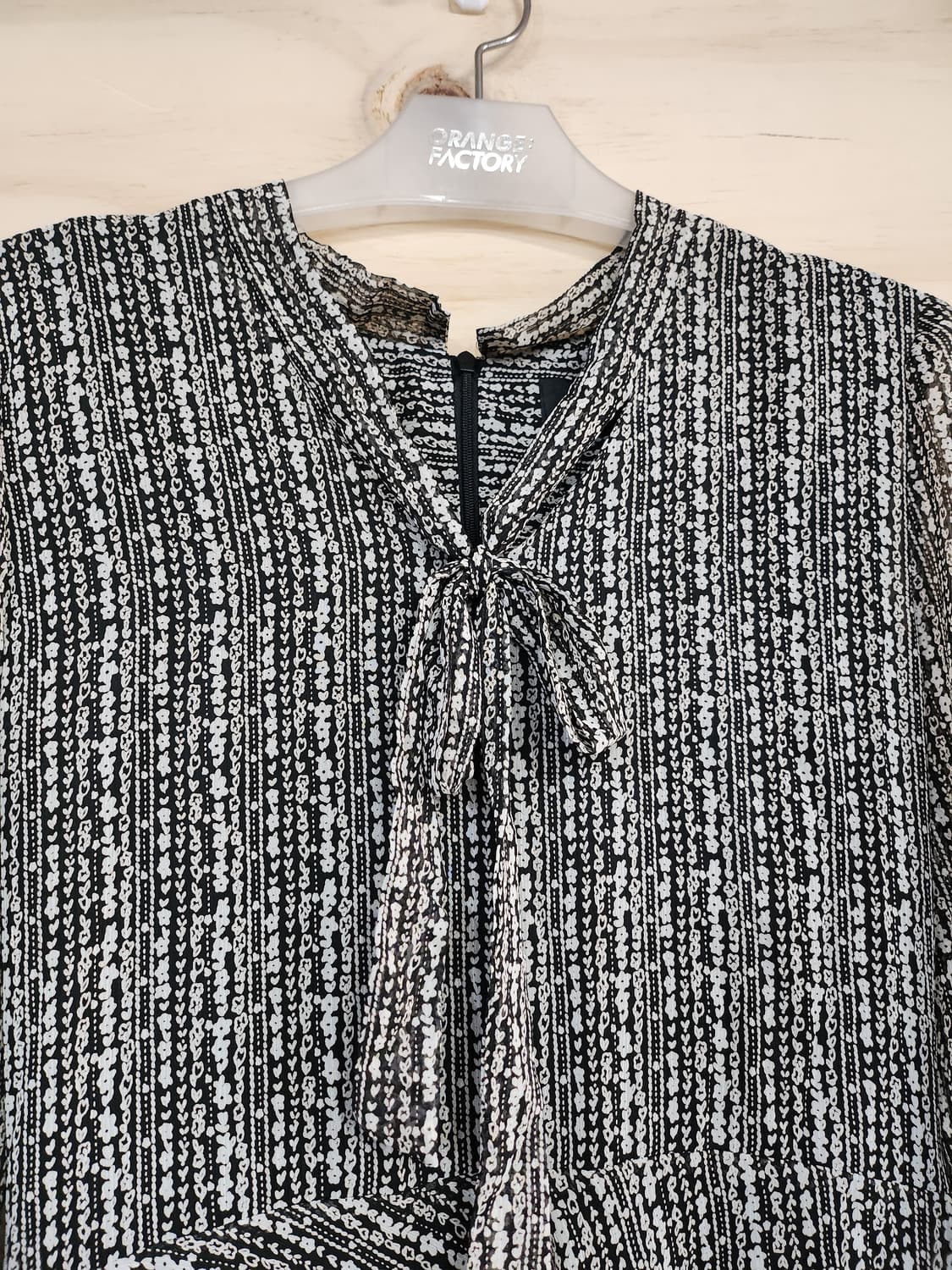 1013) NUE 쉬폰 원피스 상품이미지3