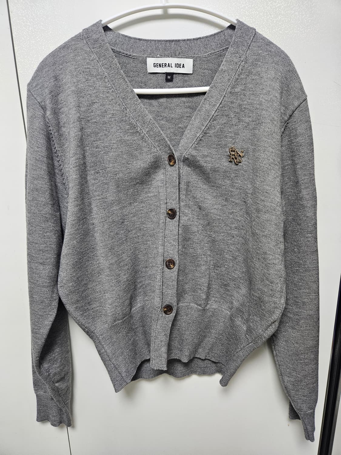 제너럴아이디어 GNRL 에센셜 가디간 그레이 상품이미지2