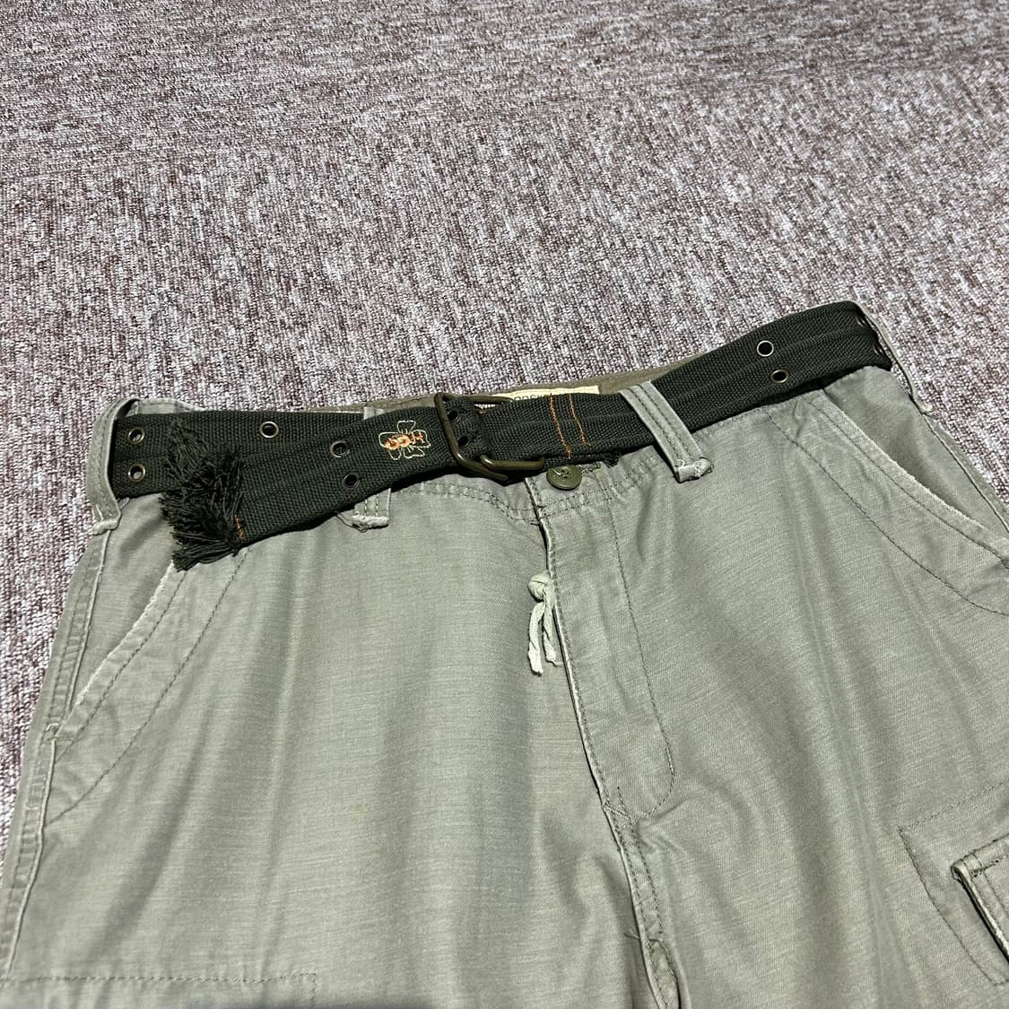 36inch) HCO 올리브 카키 카고팬츠 반바지 워크 상품이미지2