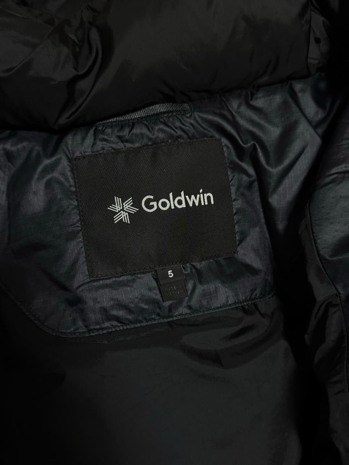 [5, XL] 골드윈 25fw 퍼텍스 퀀텀 다운 파카 블랙 상품이미지7