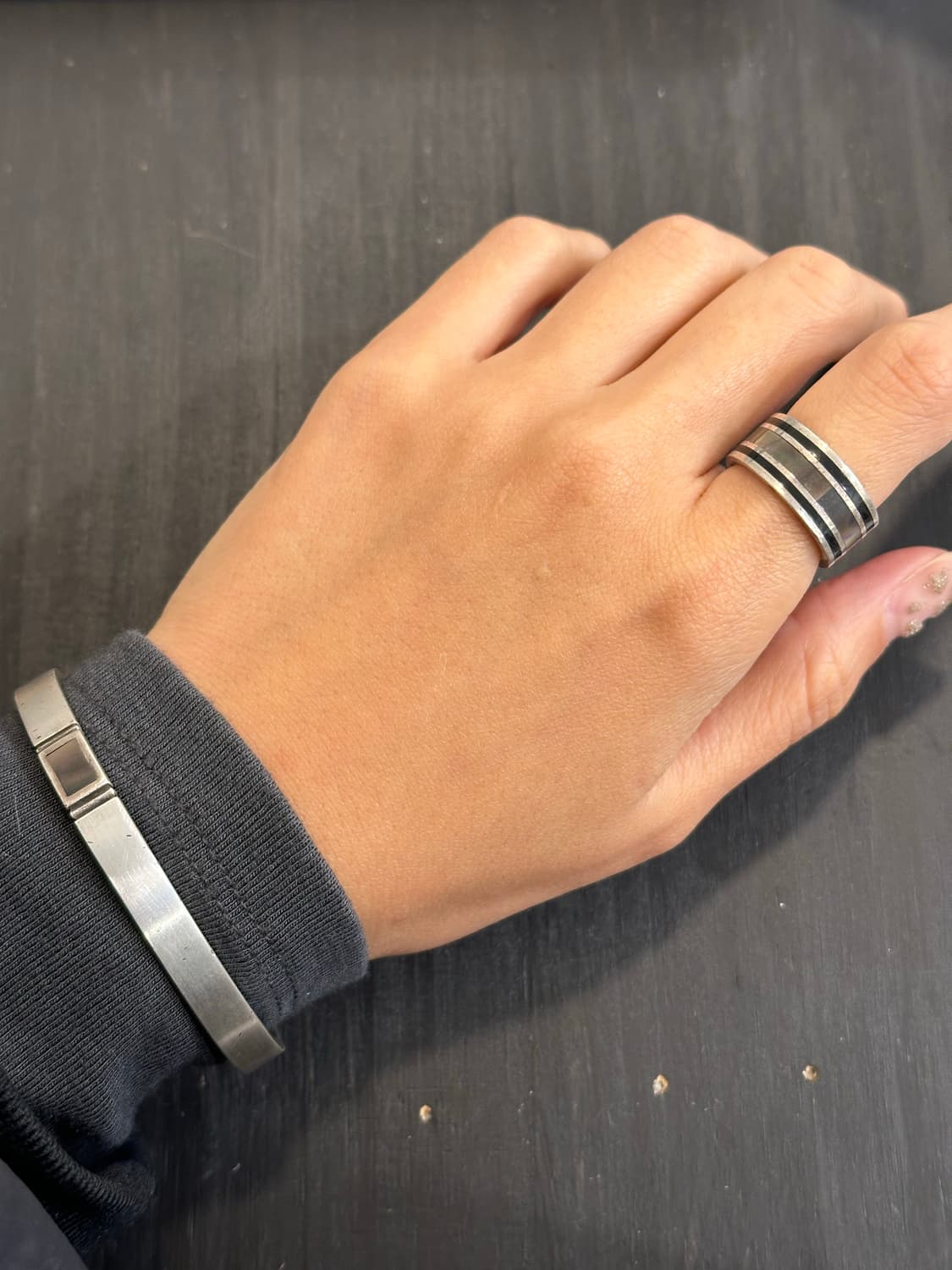 AQUA 925silver ring 상품이미지6