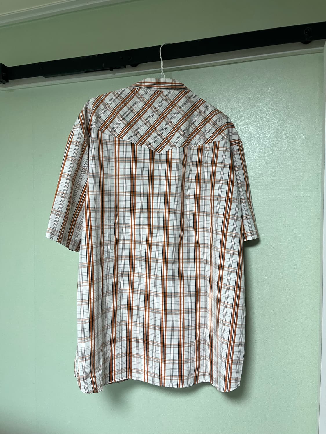 스투시 반팔 체크셔츠 상품이미지3