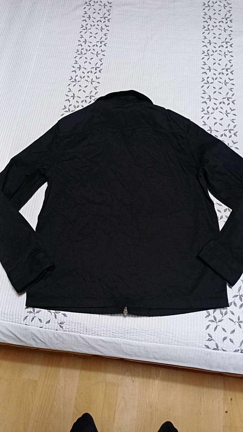 자라 블랙면자켓 100 가슴57 기장71 상품이미지3