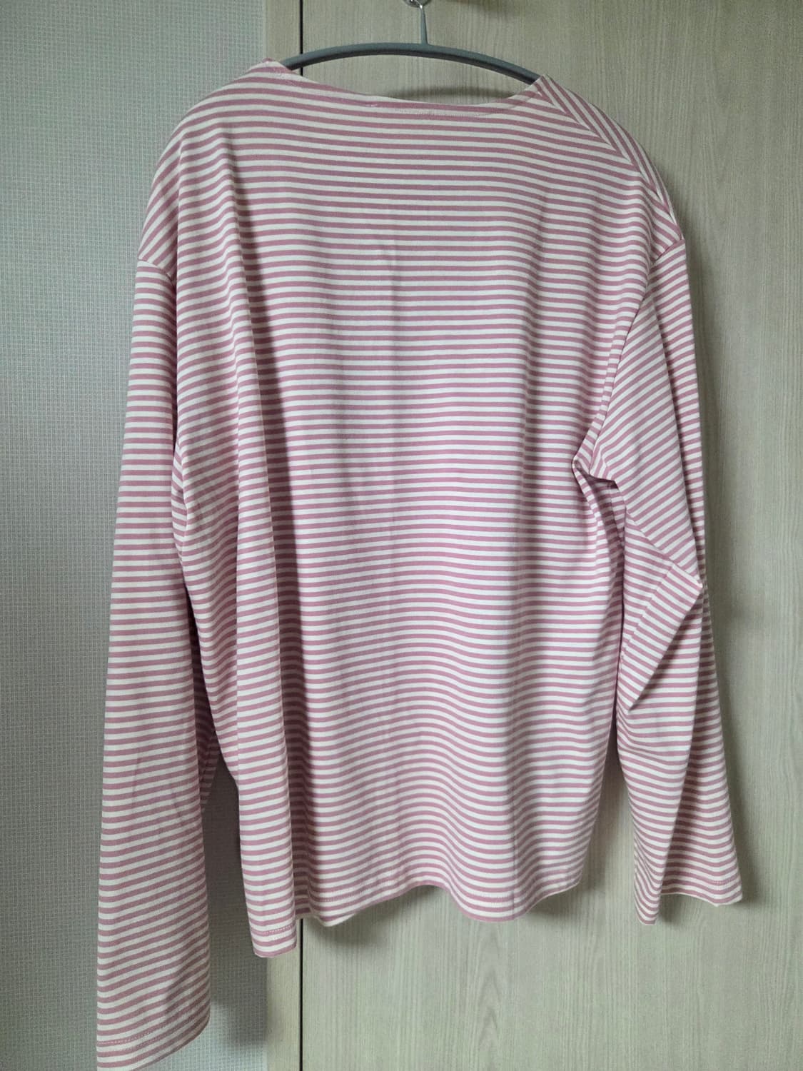 자라 zara 스트라이프 자카드 티셔츠 L 상품이미지3