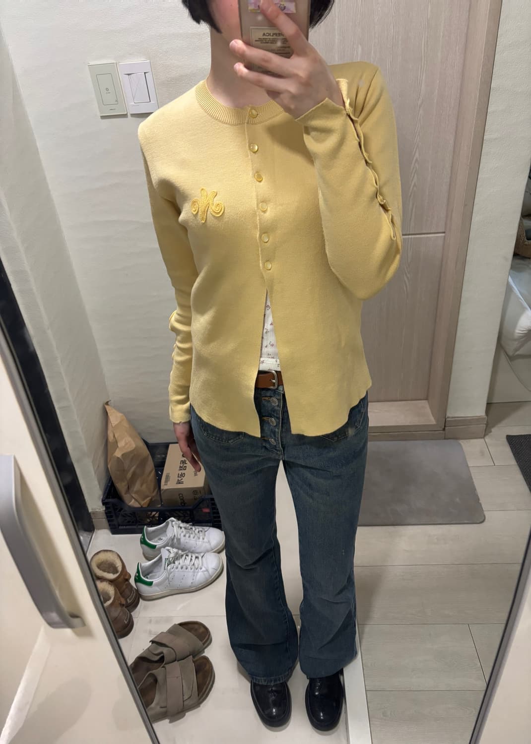 빈티지 포켓 부츠컷 데님팬츠 상품이미지2