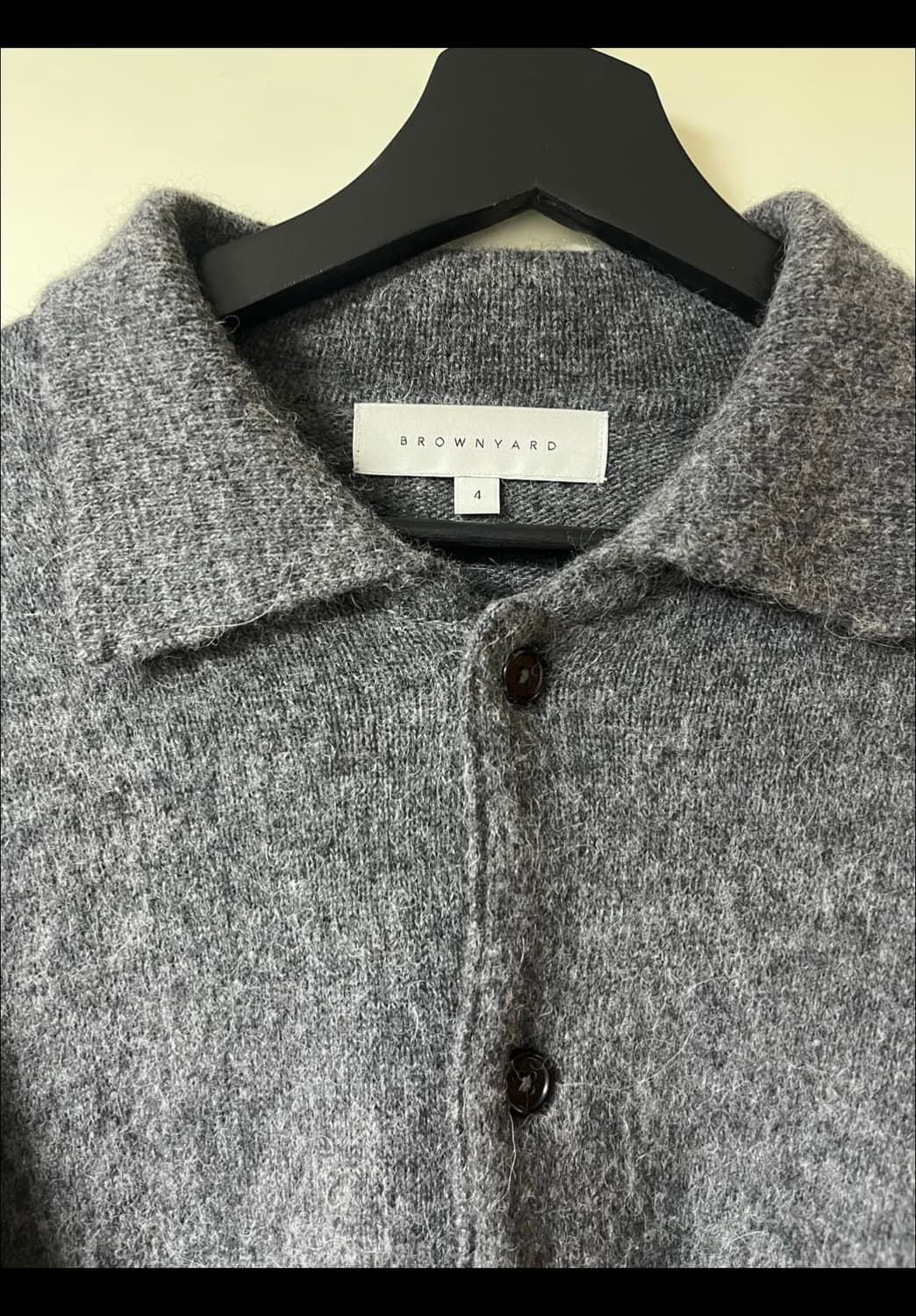 브라운야드 알파카 가디건  상품이미지4