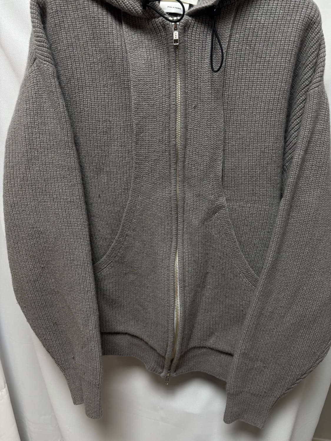 폴리테루 플리시 니트 후디 1사이즈 상품이미지6