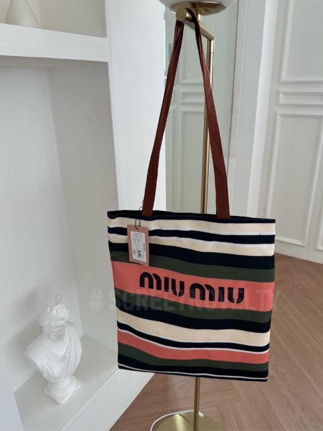 미우미우 뷰티 에코백 기프트백 핑크 상품이미지3