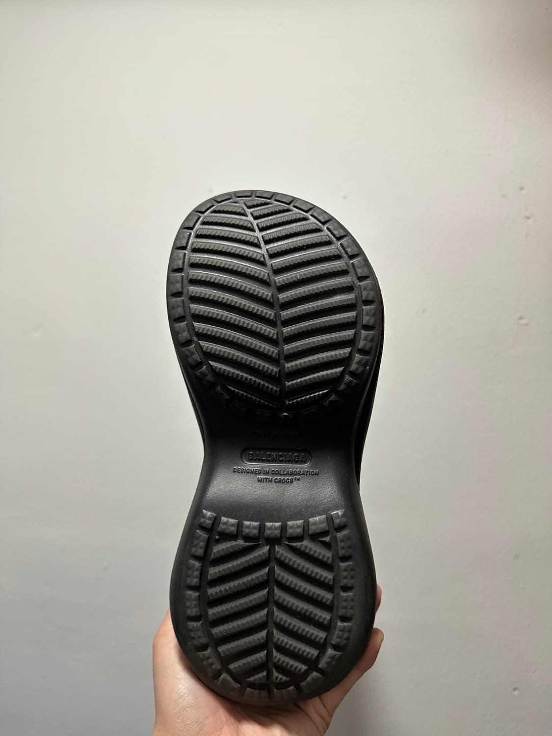 [40] 발렌시아가 크록스 부츠 블랙 상품이미지5