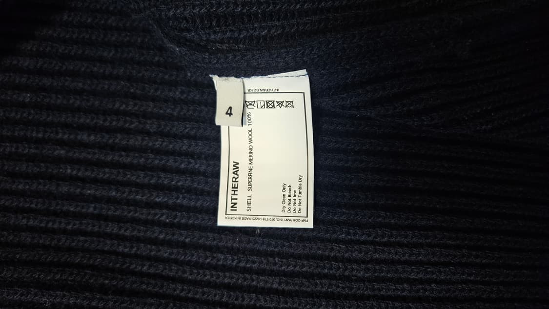 인더로우 풀집업 네이비 4 상품이미지6