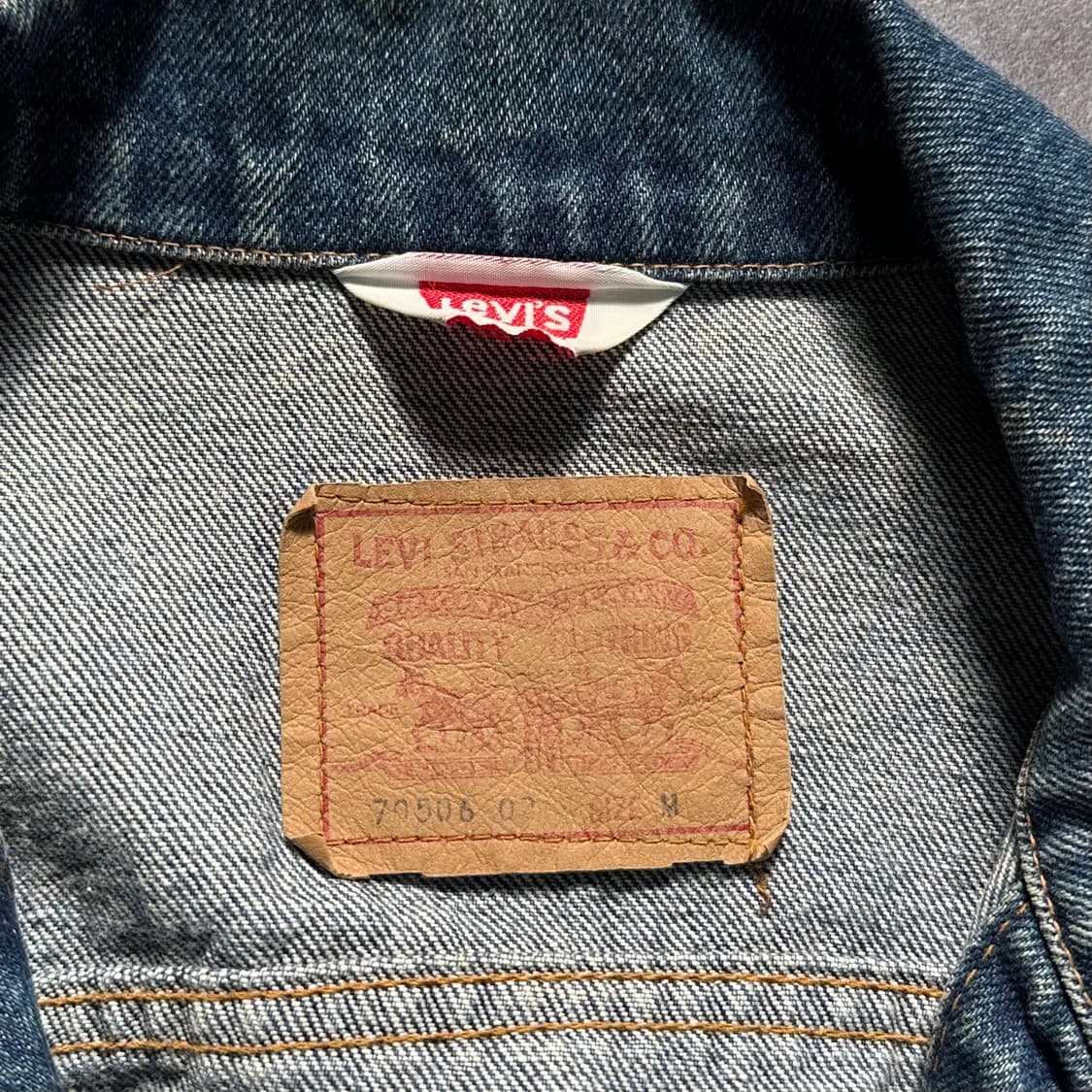 14s 리바이스 3rd 데님 트러커 자켓 (va.102) 상품이미지4