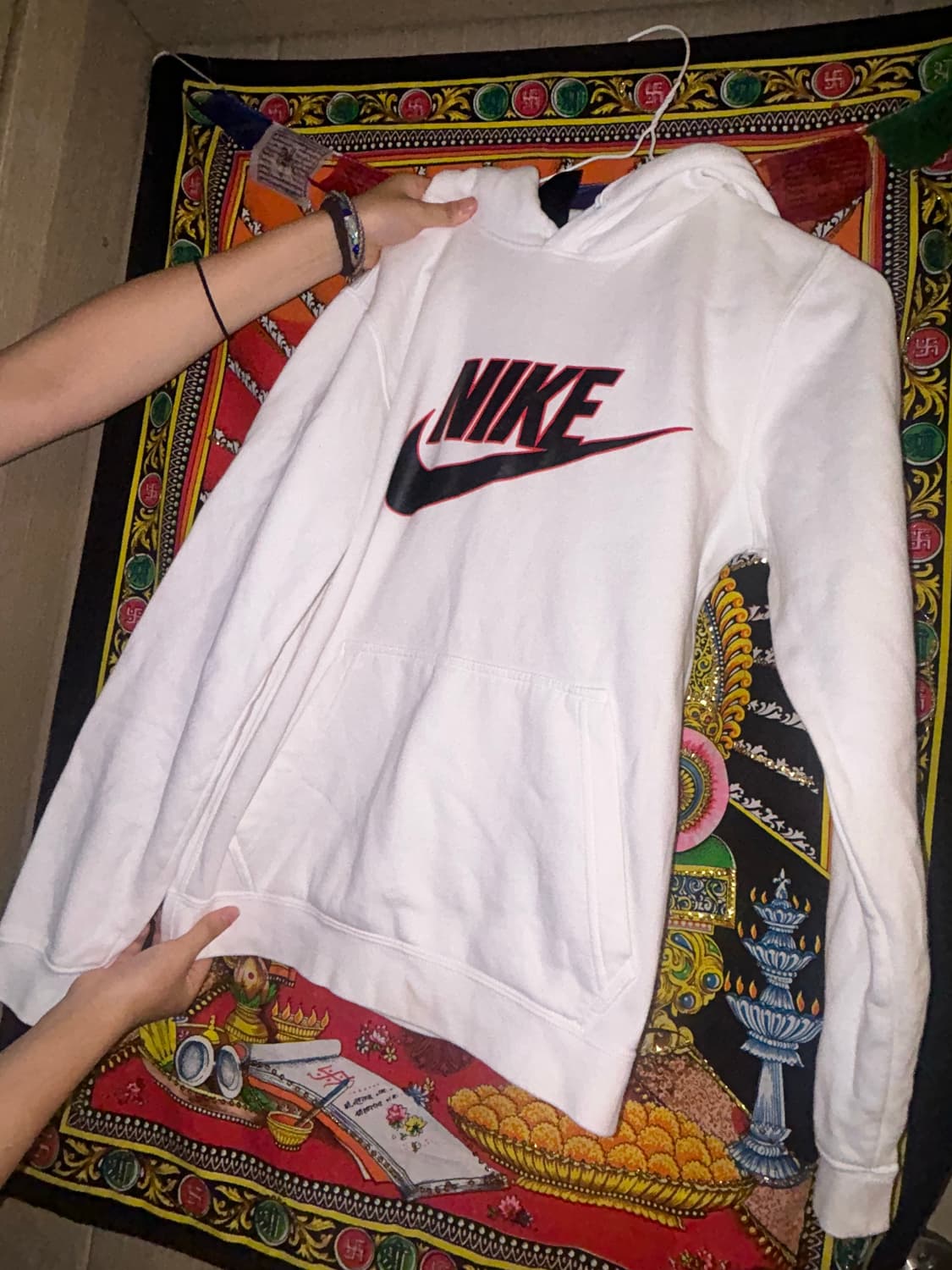 빈티지 NIKE 나이키 화이트 후드티  상품이미지1