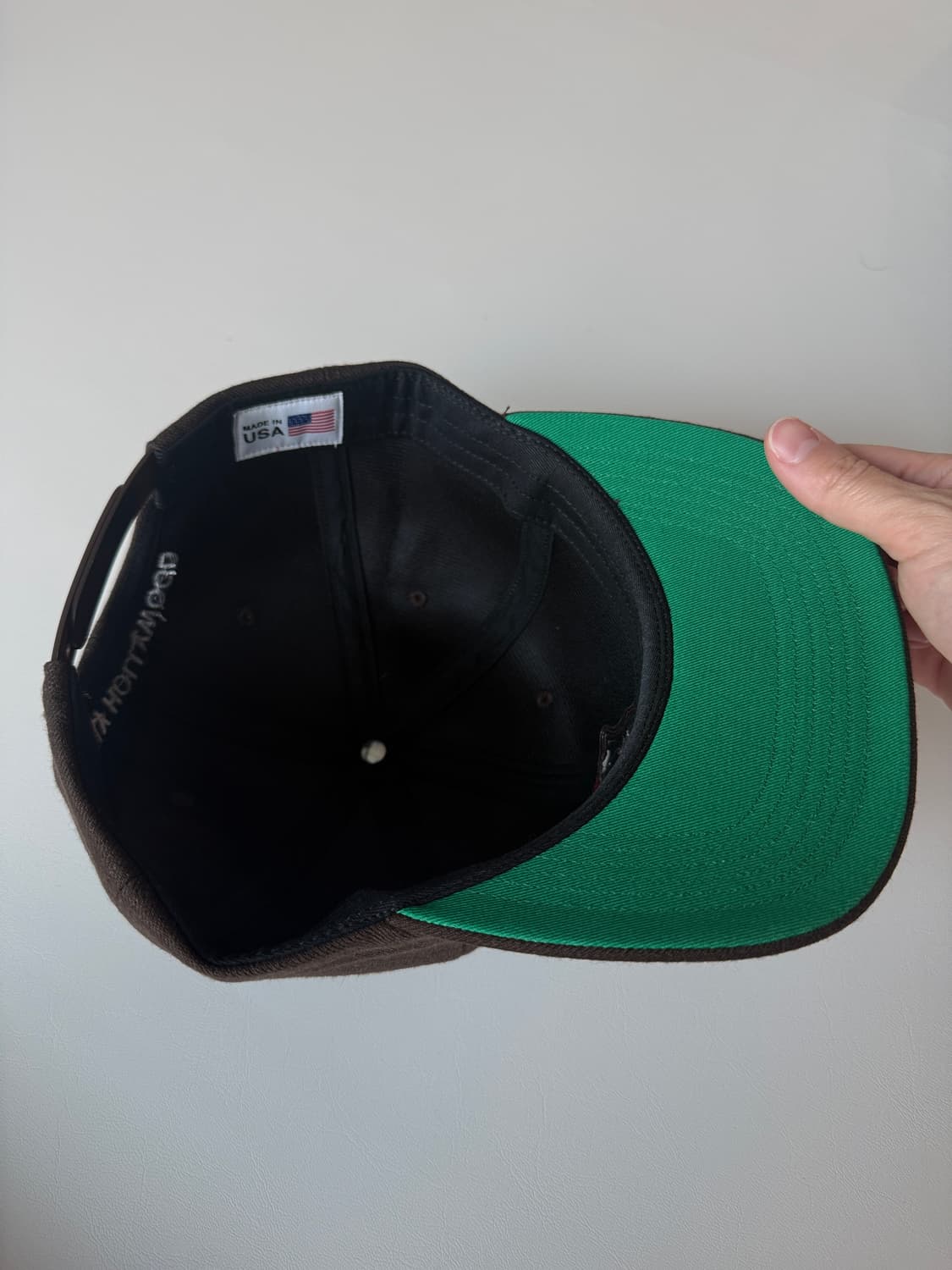 팔리할리우드 P 브라운볼캡 상품이미지3