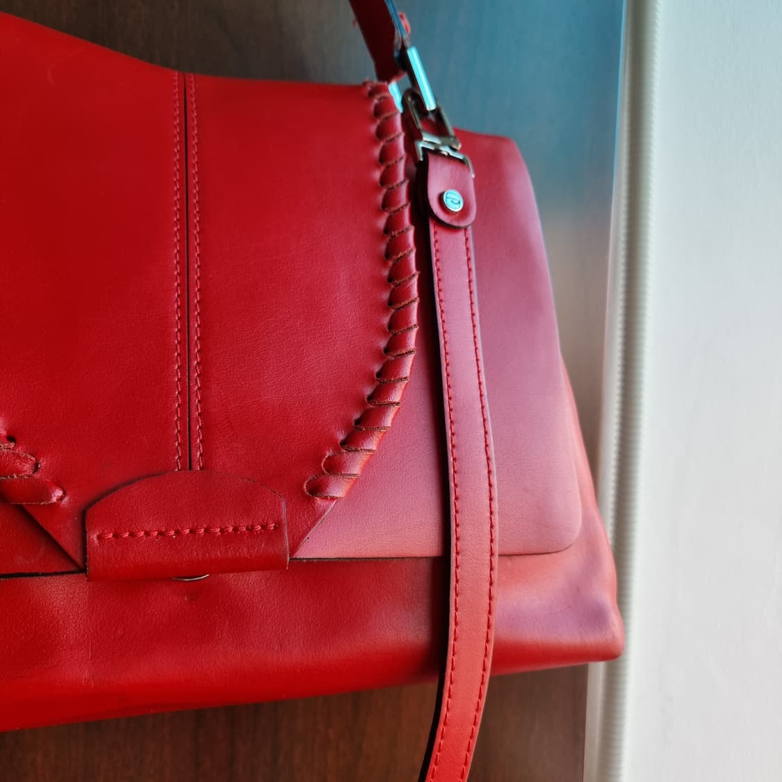 지아니 끼아리니 소가죽 숄더백 가방 핸드백 (made in Italy) 상품이미지2