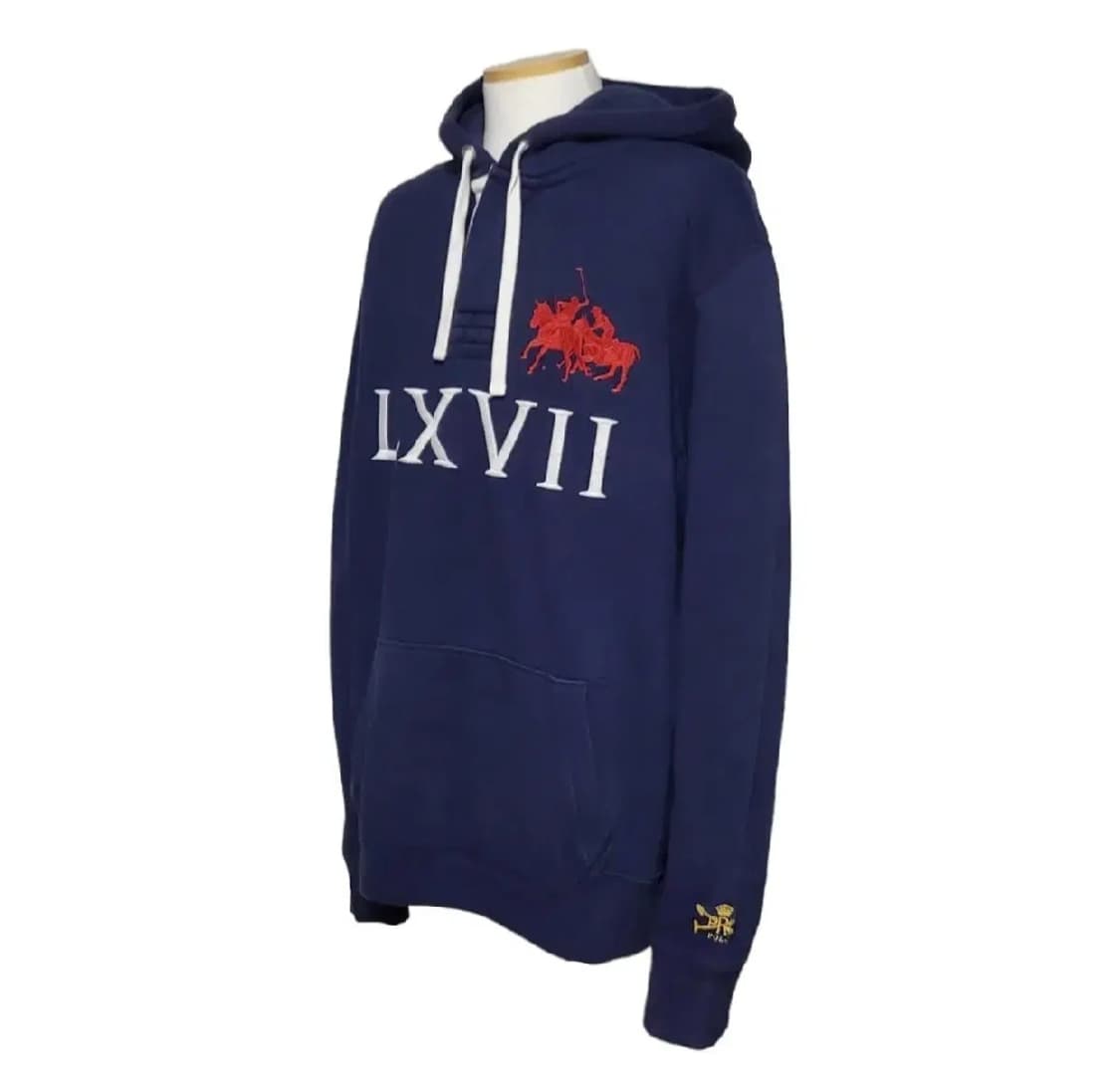 (XL) 90s 폴로랄프로렌후드티 폴로듀얼매치 폴로빅로고 상품이미지5