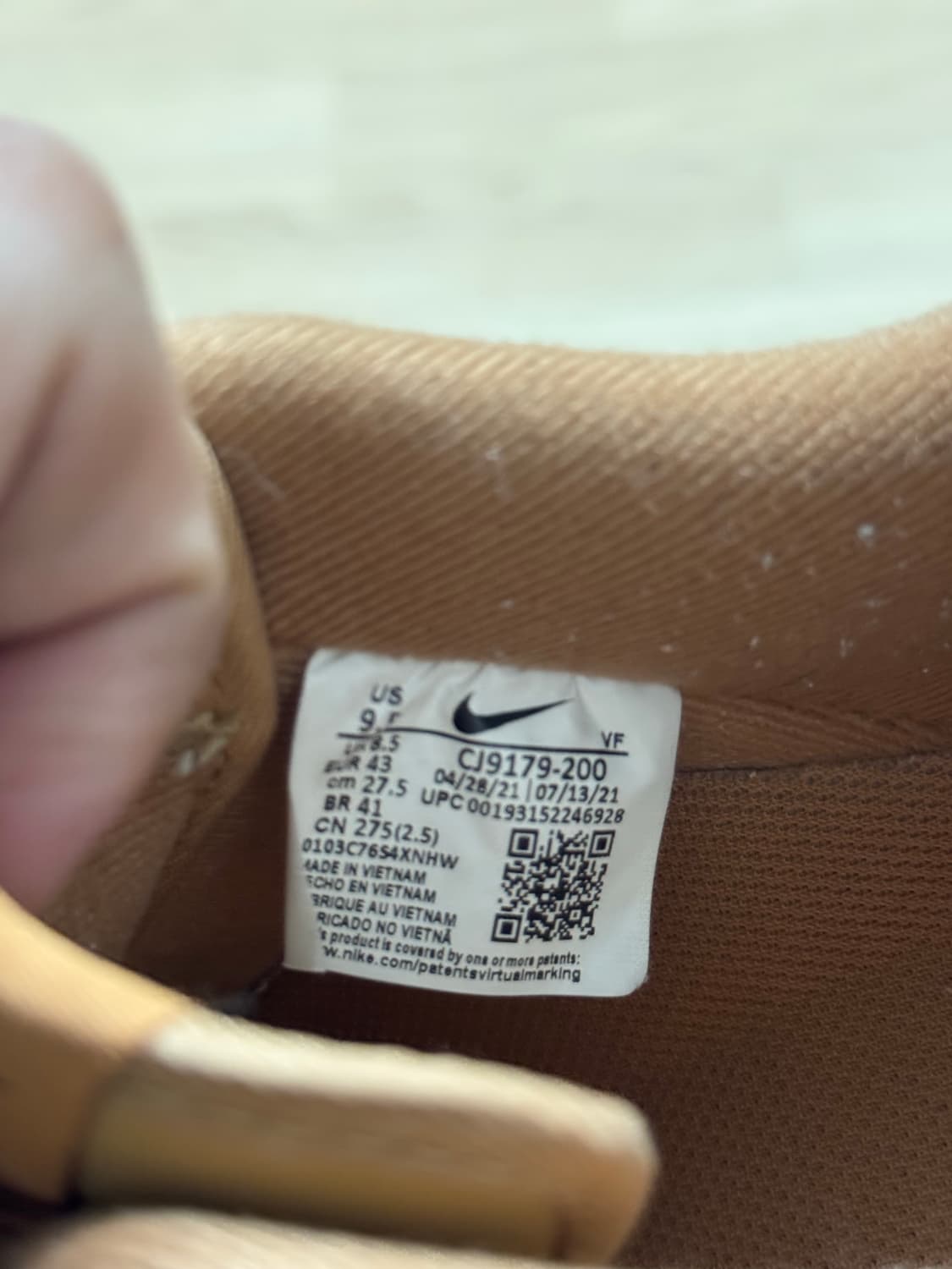 나이키 에어포스 1 '07 WB 플랙스 상품이미지4