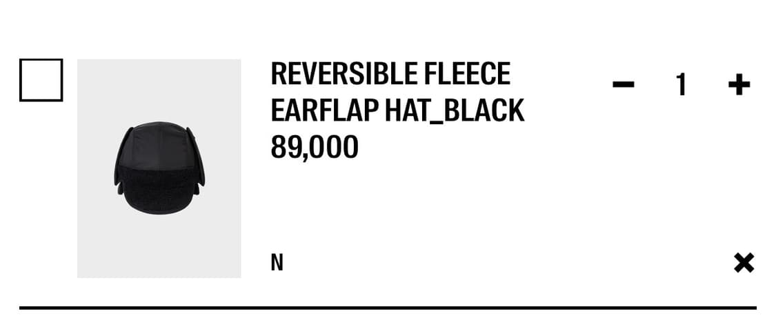 로우클래식 리버시블 이어플랩 모자 상품이미지7