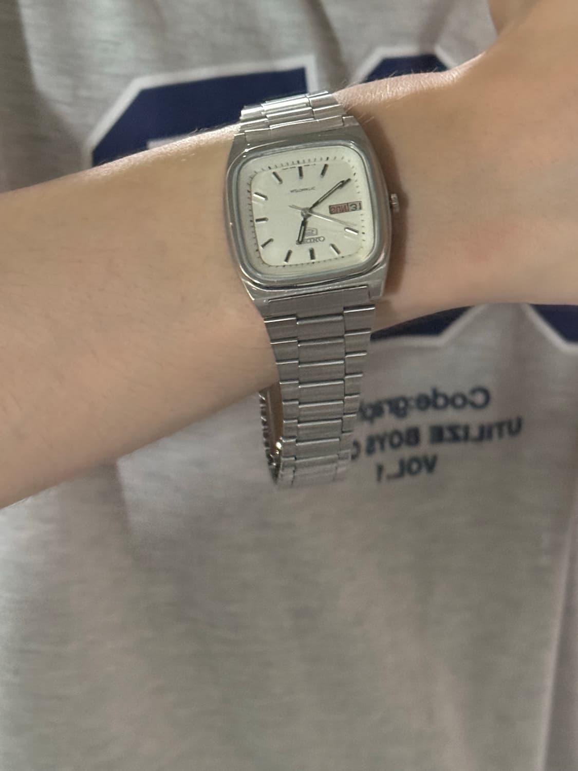 SEIKO5 빈티지 오토매틱 시계 상품이미지8