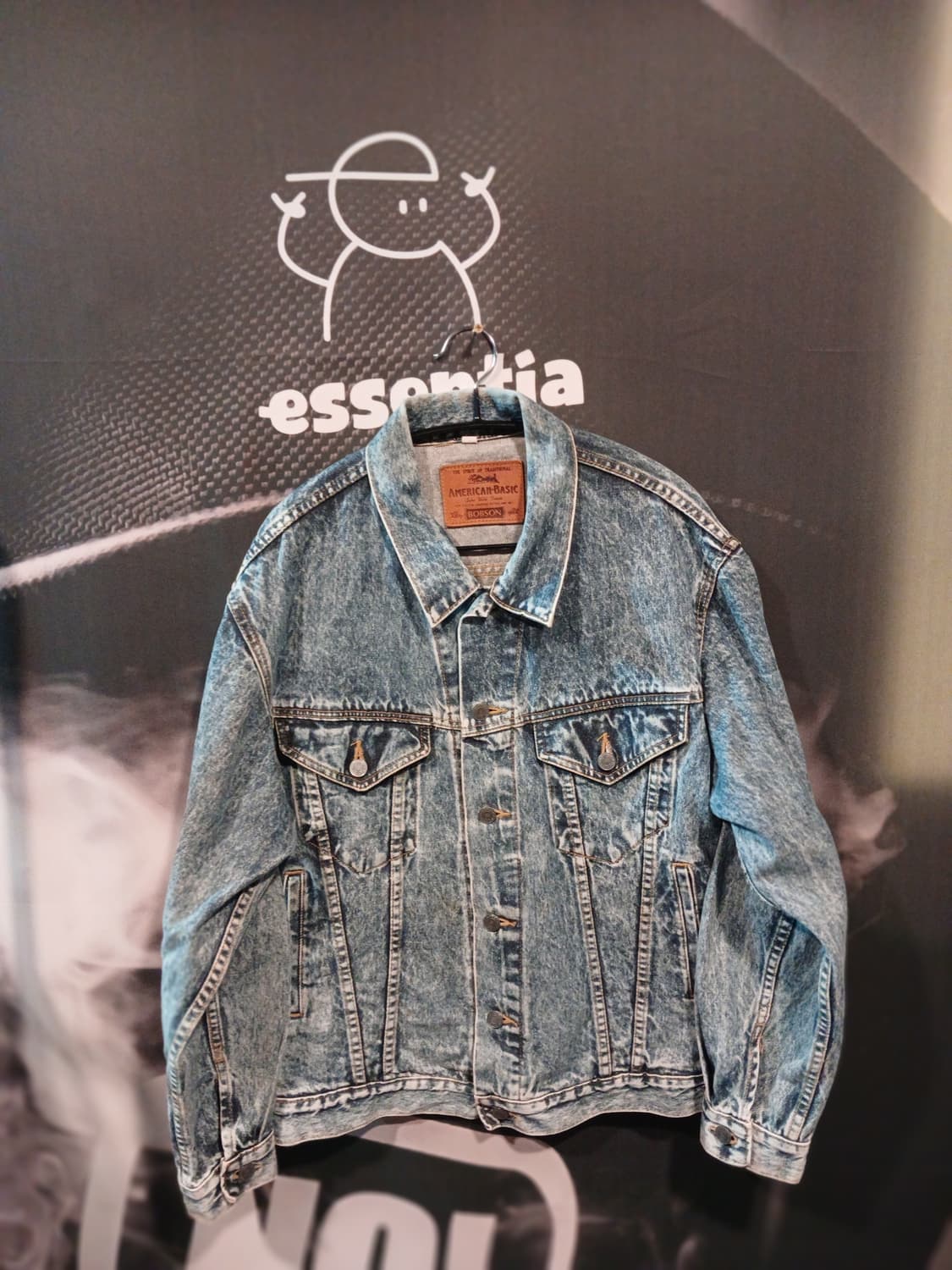 Bobson 오버핏 워크 데님 셔츠 상품이미지1