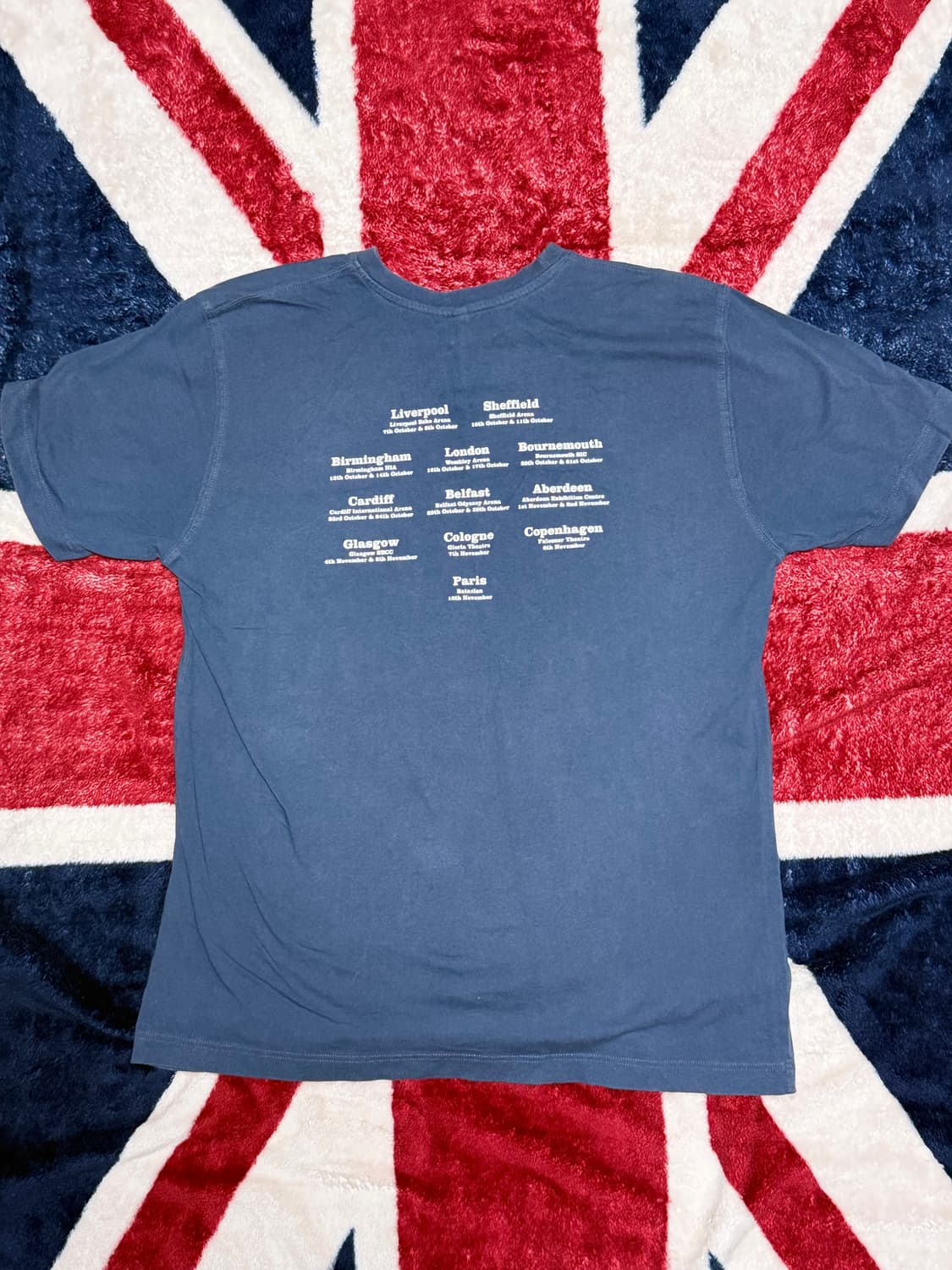 Continental 오피셜 오아시스 2008 유럽투어 티셔츠 상품이미지4