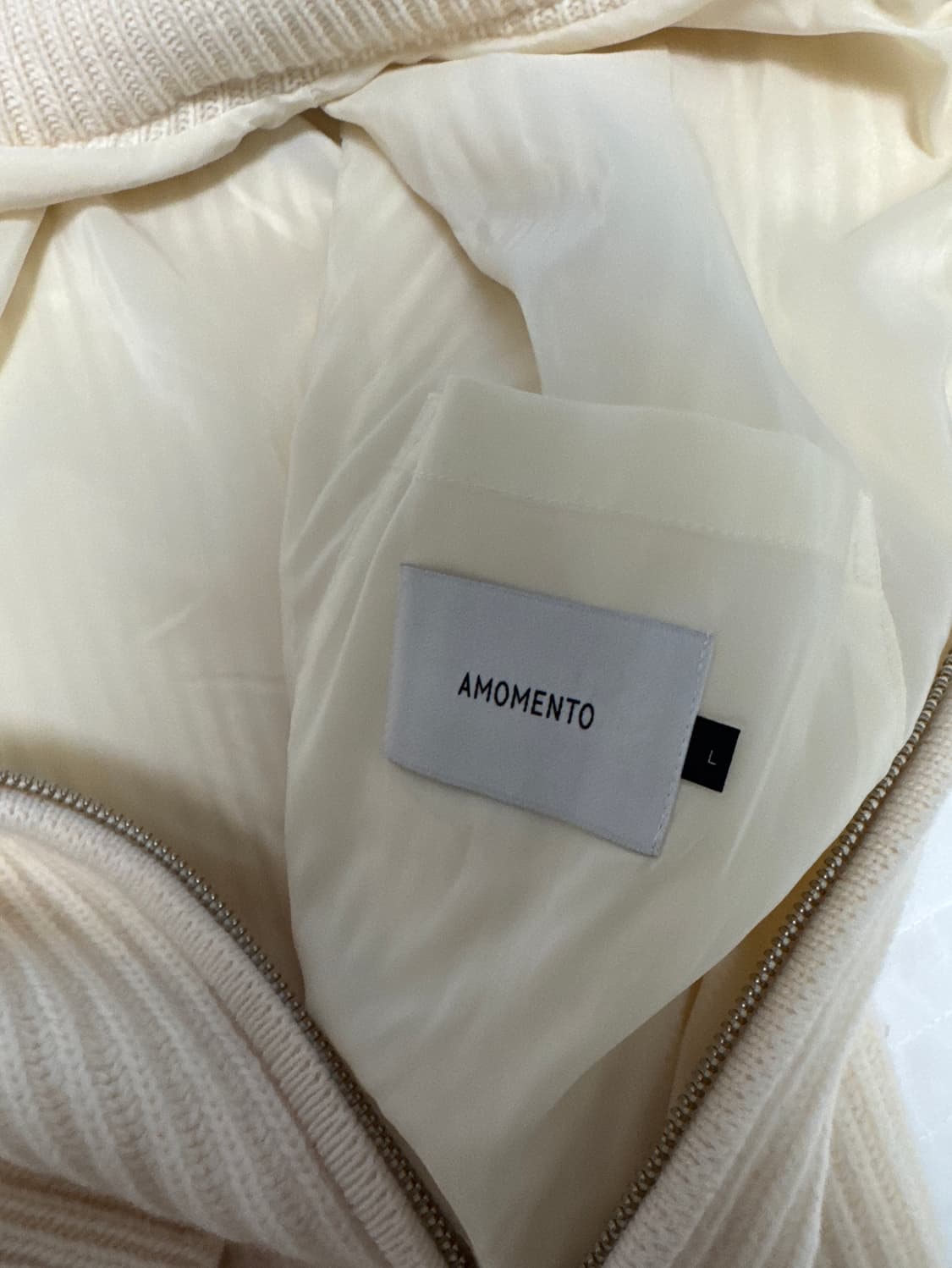 아모멘토 집업 가디건 상품이미지2