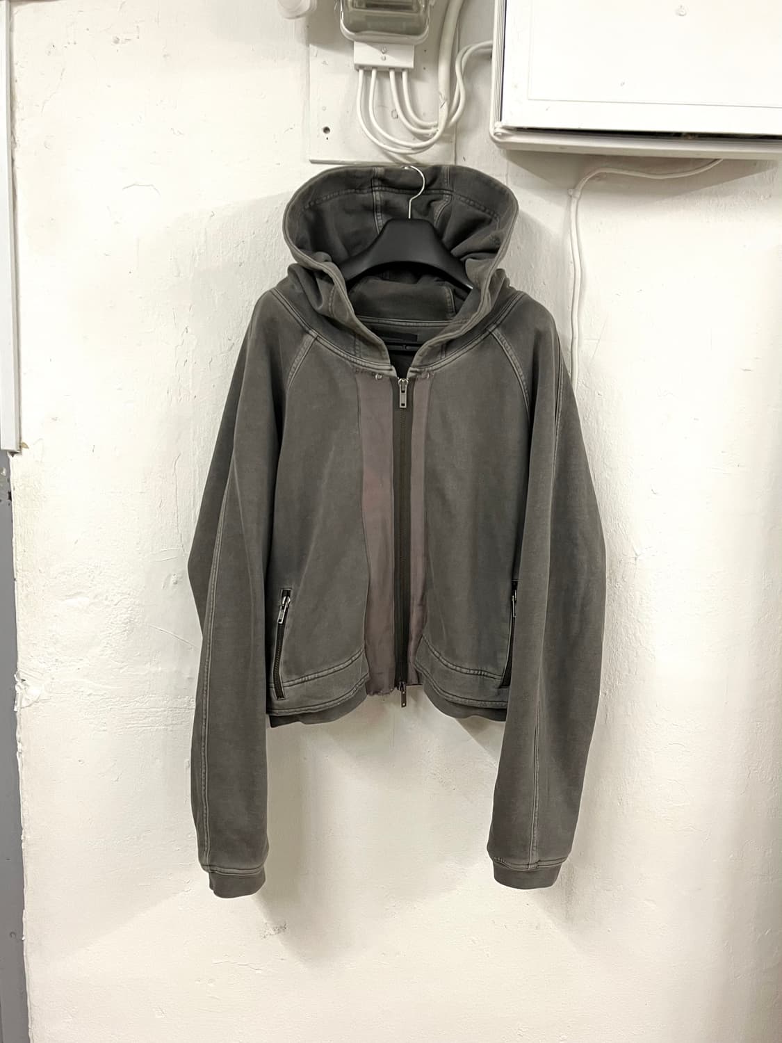 하이더 아커만 2014FW 더블 레이어드 후드 집업 상품이미지1