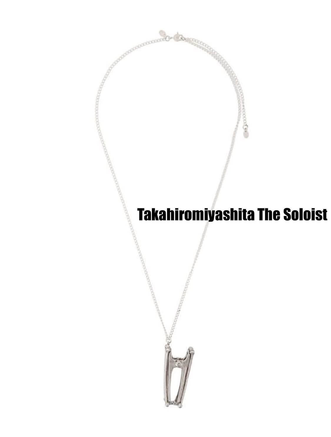 [OS] The soloist 더 솔로이스트 본 클립 목걸이 상품이미지1