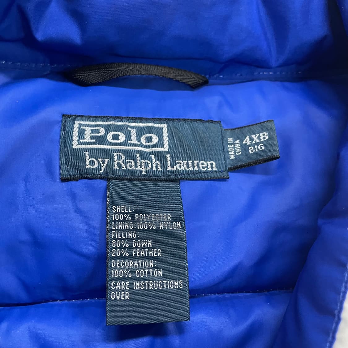 폴로 랄프로렌 스노우 챌린지 컵 USA 푸퍼 덕다운 패딩 화이트  상품이미지5