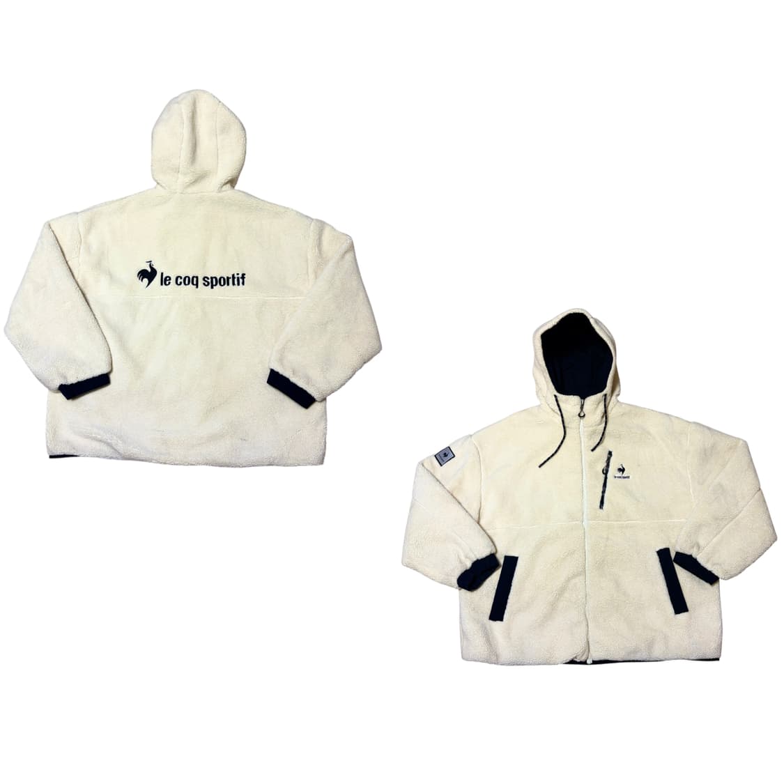 르꼬끄 쉐르파 리버시블 후리스 점퍼 상품이미지1