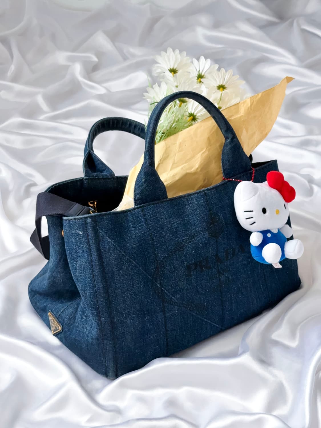 프라다 카나파 데님 2way 백 상품이미지1