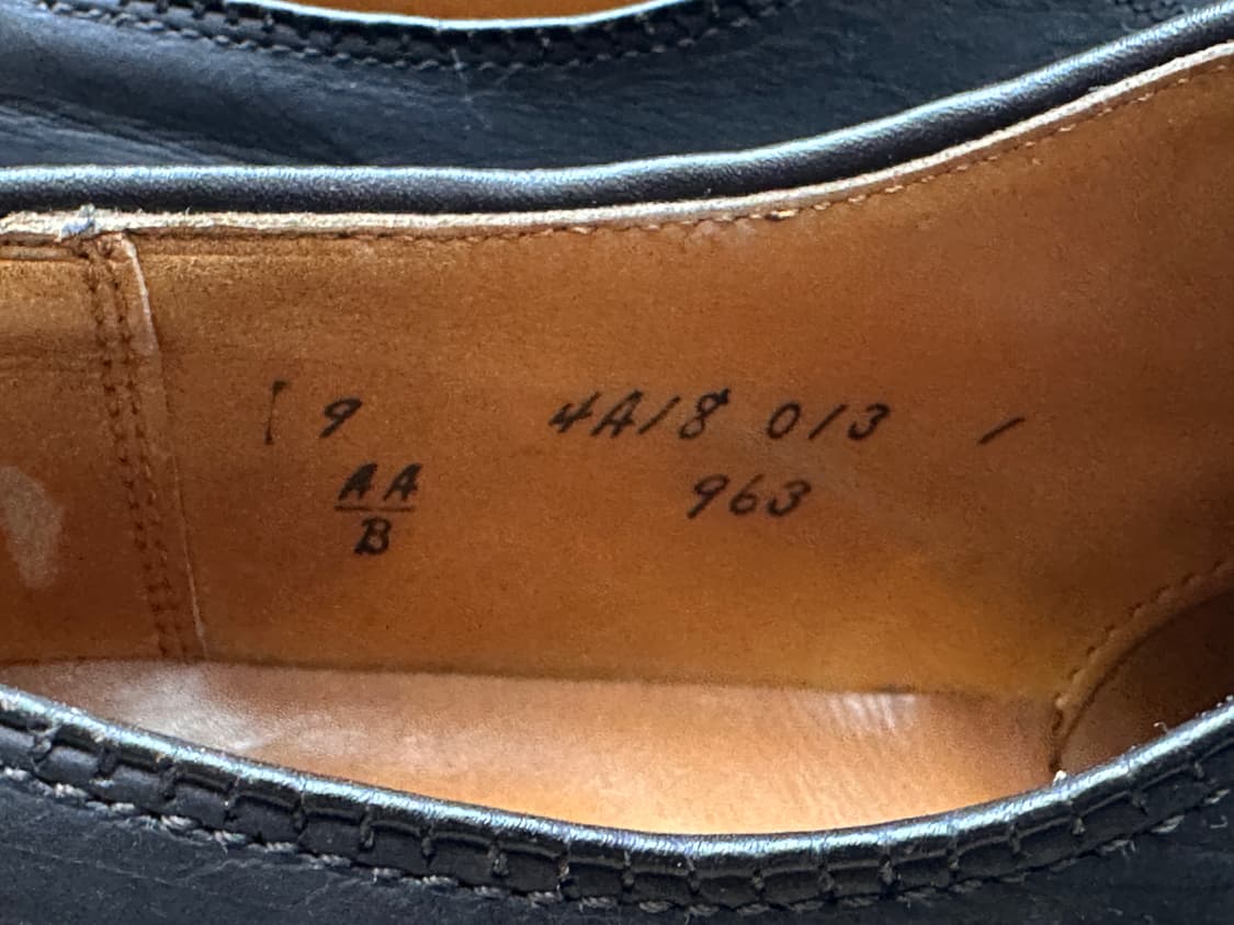 알든(Alden) NST 누벅 더비슈즈 9B 상품이미지5