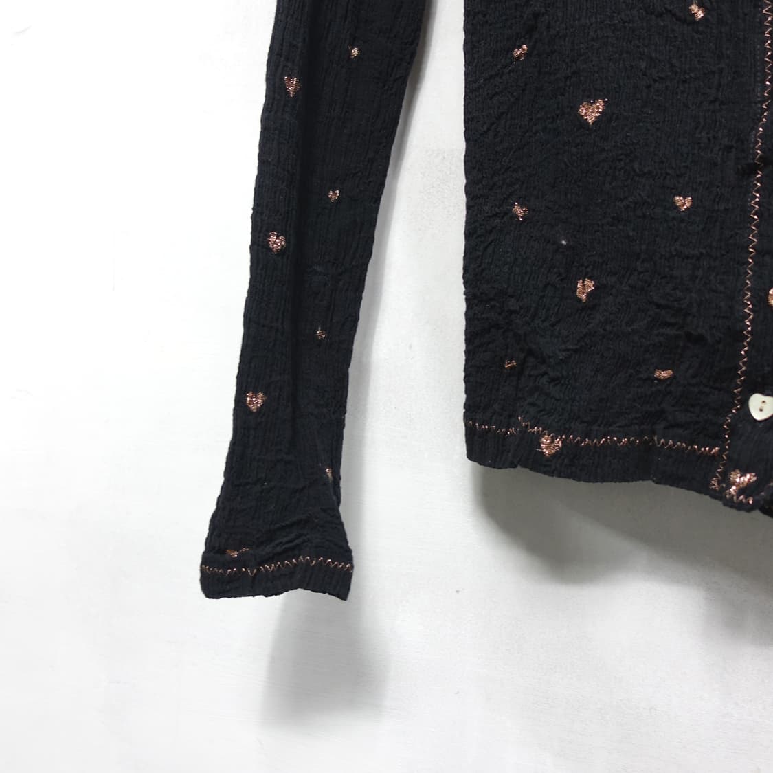 tsumori chisato 츠모리치사토 아카이브 패턴 플리츠 셔츠 상품이미지4