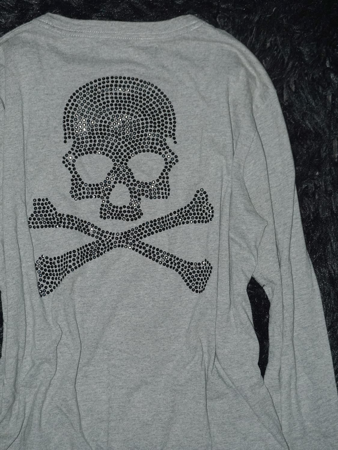 (azul) punk rhinestone cardigan  상품이미지3