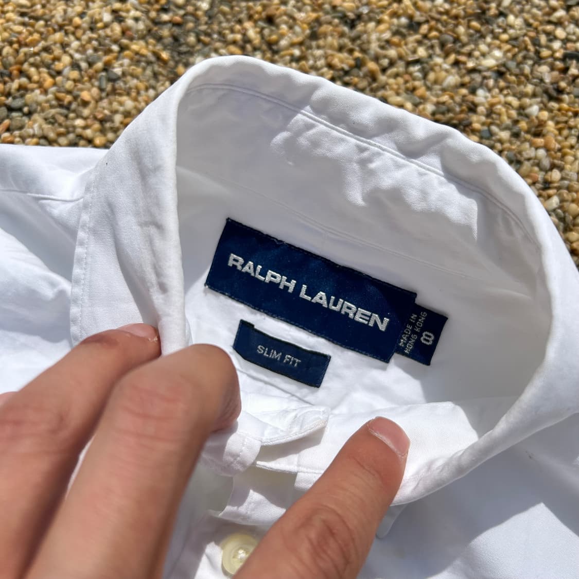 폴로 (POLO RalphLauren)화이트 옥스퍼드 셔츠 상품이미지4