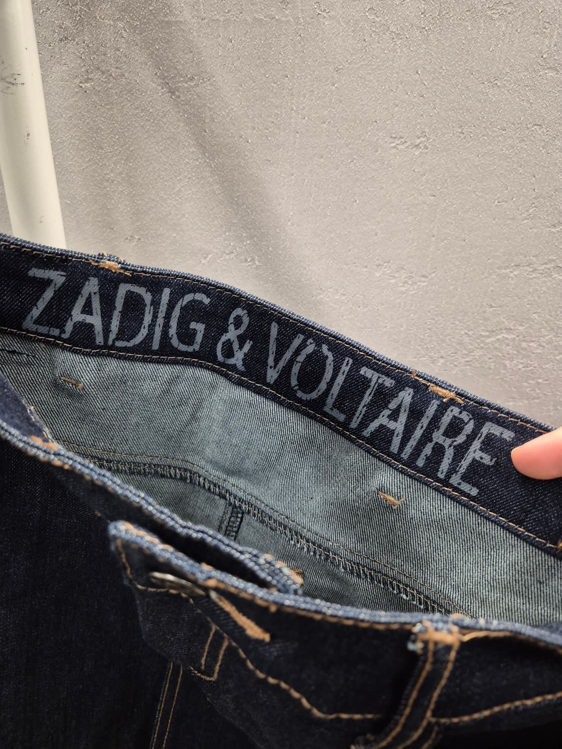 ZADIG&VOLTAIRE 데님 스터드 미니스커트 상품이미지6