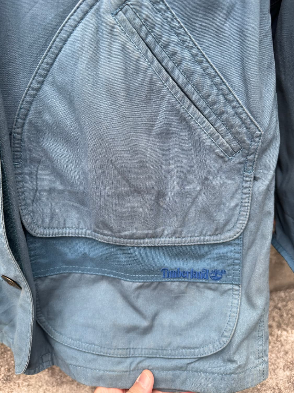 90s 팀버랜드 웨더기어 레더카라 워크자켓 상품이미지7