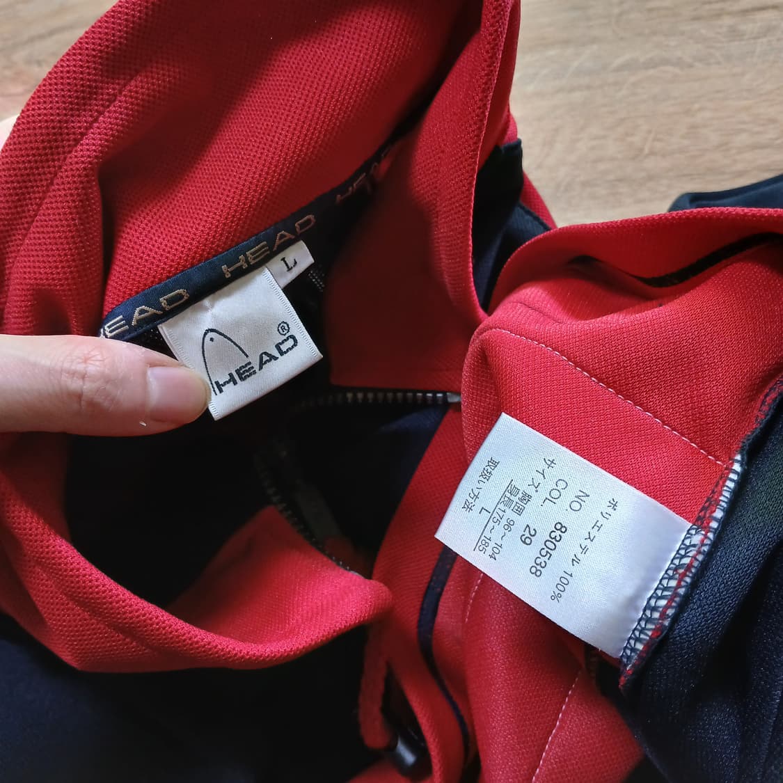 HEAD 헤드 하프집업 올드스쿨 빈티지 져지 아노락 상품이미지5