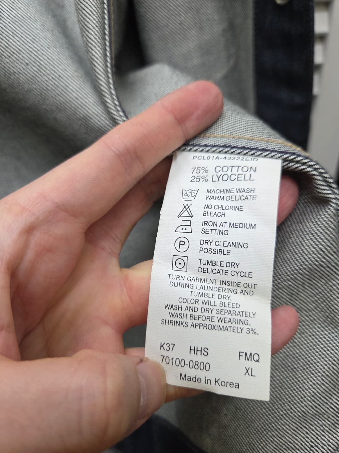 리바이스 엔지니어드 1세대 데님 자켓 상품이미지6