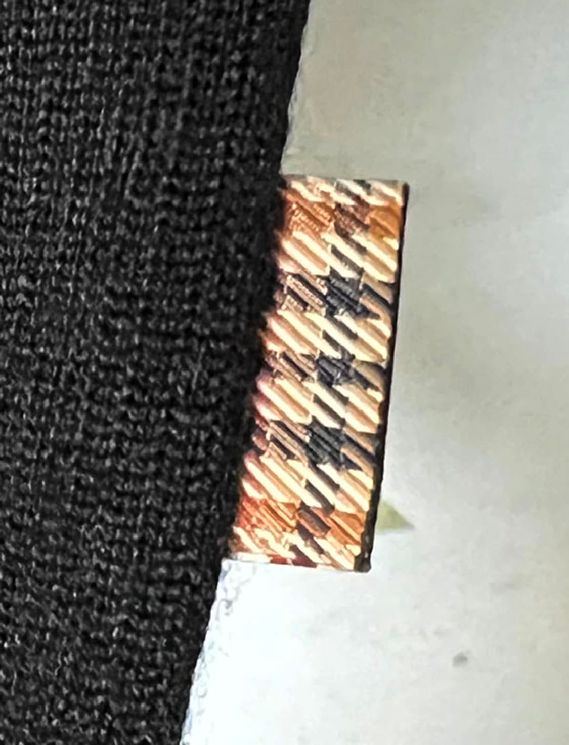 DKAS 닥스 단색 울 긴팔 폴로니트 블랙 추동복 캐주얼 M 95 상품이미지5