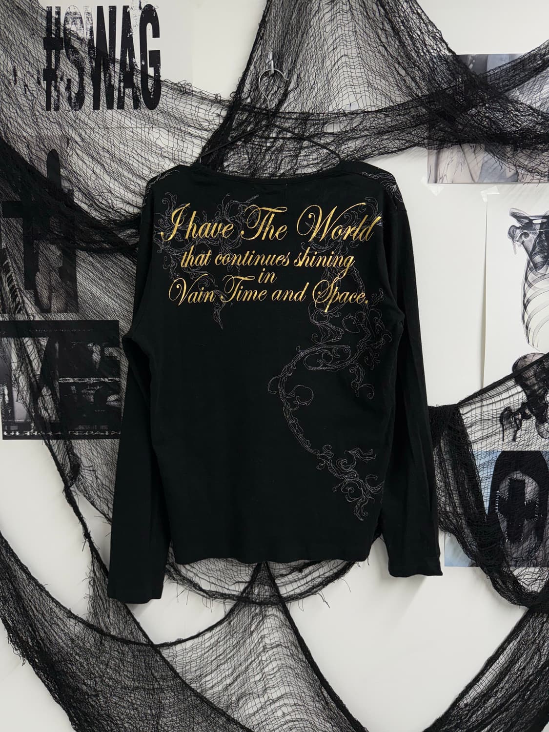 Semantic design lettering longsleeve 상품이미지3