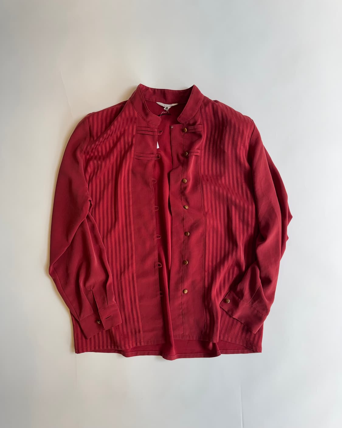Red French Stripe Shirt 상품이미지1