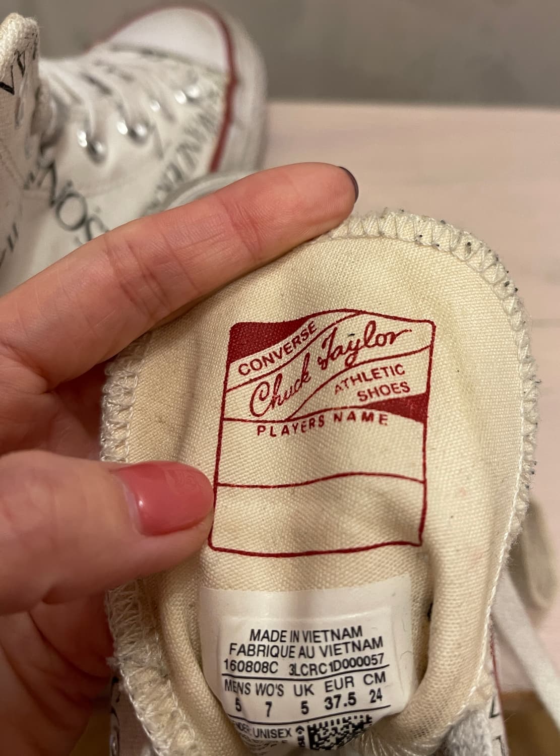 컨버스 JW 앤더슨 척 70 하이탑 흰색 240 상품이미지4